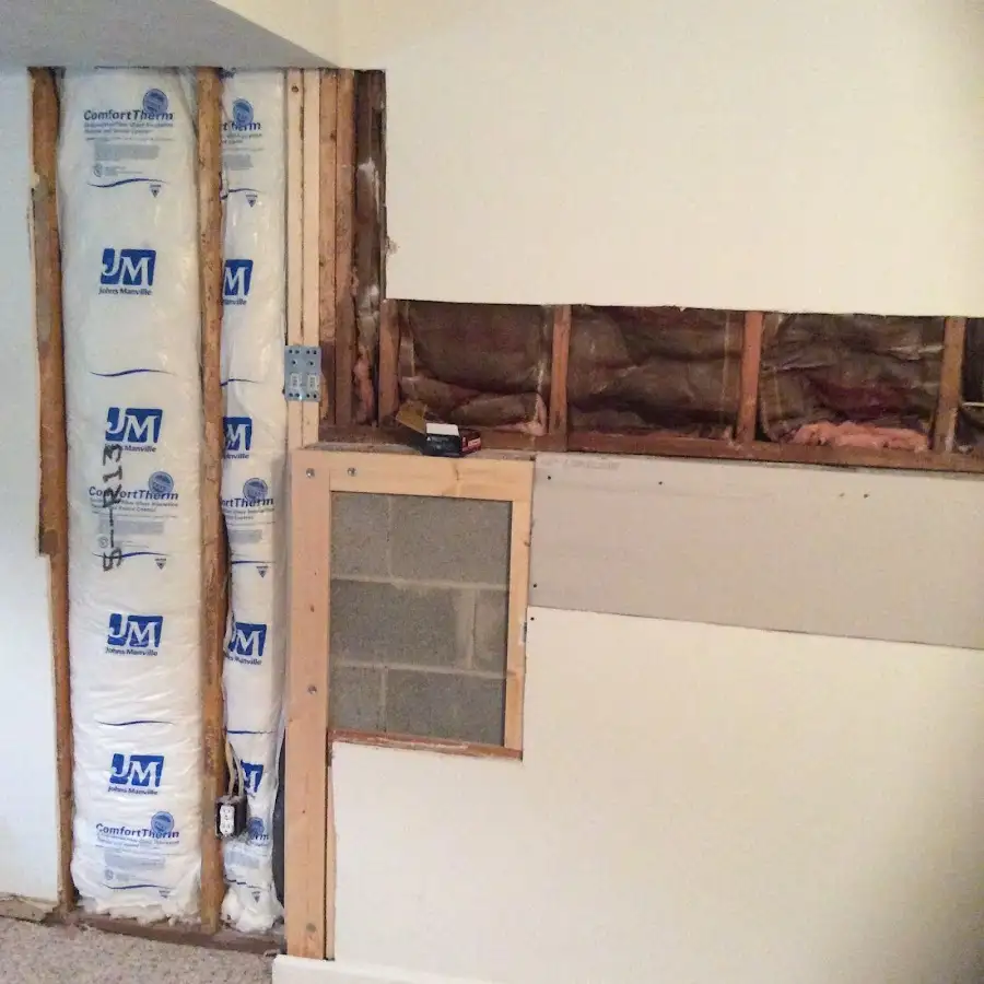 Wall insulation replacement during Odor Removal & Deodorization in Dexter